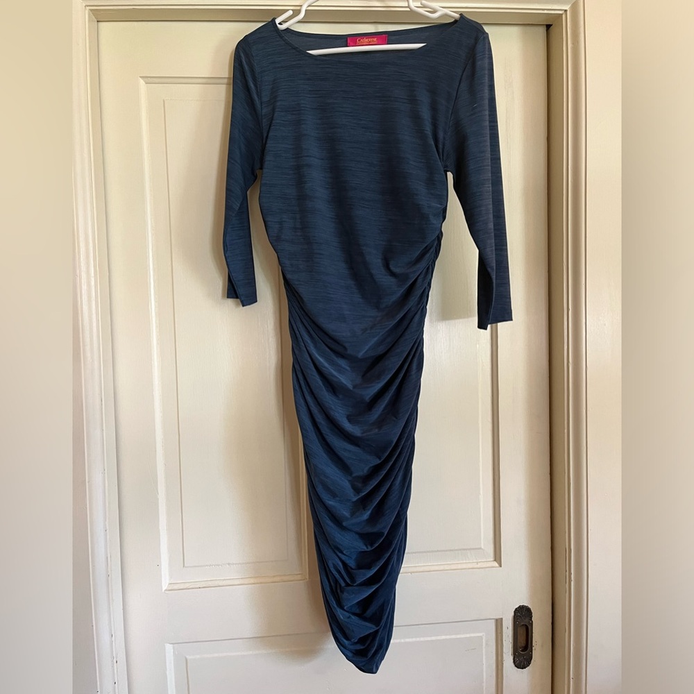 Catharine Malandrino Medium midi dress with rouched waist